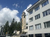 Auch St. Moritz hat einen schiefen Turm