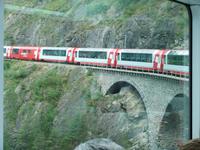 Auf dem Landwasserviadukt