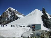 Auf dem Plateau des Jungfraujochs