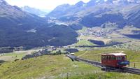 Ausblick vom Muottas Muragl