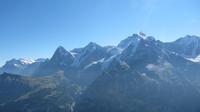 Ausflug zum Schilthorn - Blick in die Berge