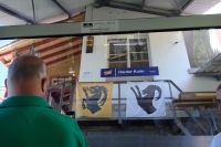 Bahnstation zur Rückfahrt
