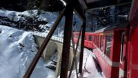 BerninaExpress-Fahrt von Pontressina nach Tirano