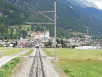 Blick auf Disentis