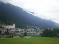 Blick auf Disentis