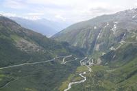 Blick auf Gletsch