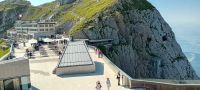 Blick auf Hotel Pilatus-Kulm