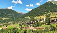 Blick auf Klosters
