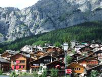 Blick auf Leukerbad