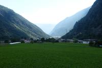 Blick auf Poschiavo