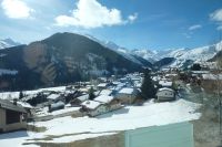 Blick auf Sedrun