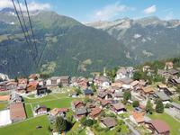 Blick auf Wengen