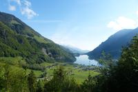Blick auf den Lungerer See