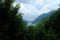 Blick auf den Lungerer See