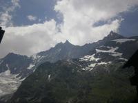 Blick auf die Mischabel-Gruppe