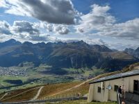 Blick aufs Engadin