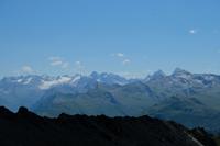 Blick in die Alpen