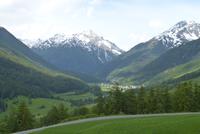 Blick nach Susch