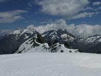 Blick vom Allalin