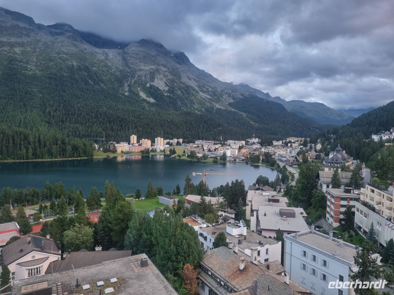 Blick vom Hotel 