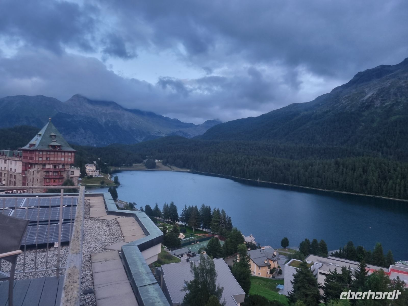 Blick vom Hotel 