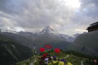 Blick von der Sunnegga auf das Matterhorn