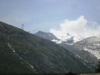 Blick zum Allalin