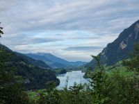 Blick zum Lungernsee und auf den Pilatus