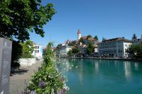Blick zum Schloß