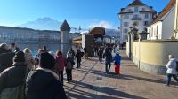 Blick zur Kapellbrücke