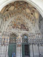Das Portal des Münsters von Bern