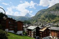 Der Berg hinter Zermatt