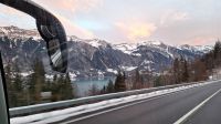 Die berge sagen auf Wiedersehen
