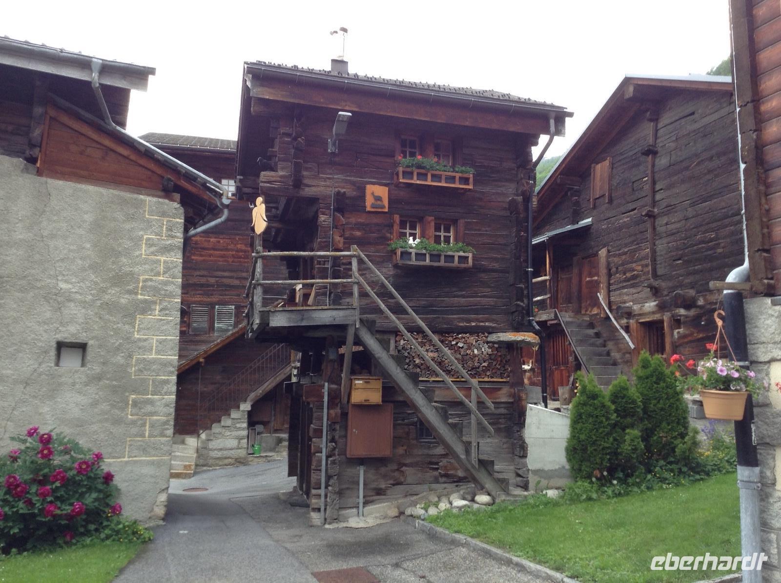 Dorf im Gomstal
