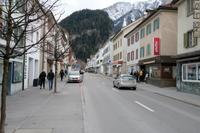 Einkaufsstrasse in Thusis