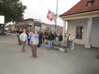 Eintreffen in Yverdon