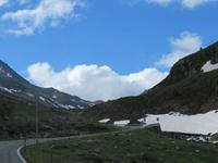 Fahrt über den Flüelapass