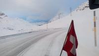 Fahrt über den Julierpass