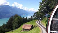 Fahrt auf das Brienzer Rothorn (Brienzer See)