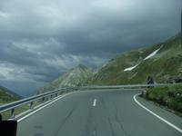 Fahrt auf den Flüelapass