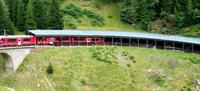 Fahrt mit dem Bernina - Express 