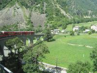 Fahrt mit dem Bernina- Express