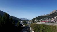 Fahrt mit dem Bernina-Express (St. Moritz)