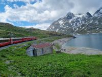 Fahrt mit dem Bernina-Express - Lago Bianco 