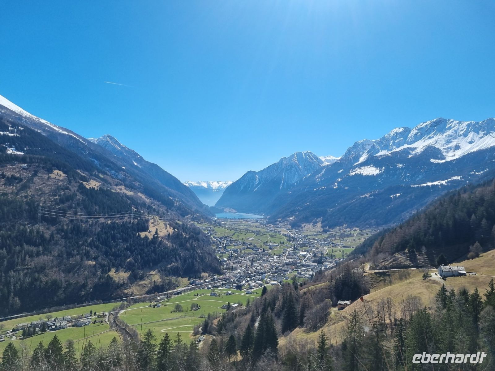 Fahrt mit dem Bernina-Express - Val di Poschiavo 