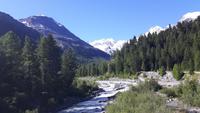 Fahrt mit dem Bernina-Express