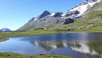 Fahrt mit dem Bernina-Express