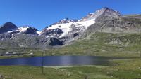Fahrt mit dem Bernina-Express