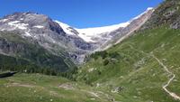 Fahrt mit dem Bernina-Express