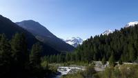 Fahrt mit dem Bernina-Express